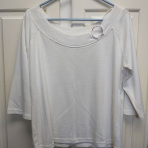 White Top, Size: Large